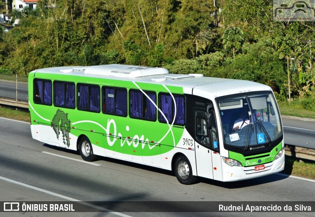Turismo e Fretamento Orion Transportes 3903 na cidade de Santa Isabel, São Paulo, Brasil, por Rudnei Aparecido da Silva. Número da foto: #7003100.