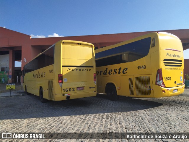 Viação Nordeste 1602 na cidade de Lajes, Rio Grande do Norte, Brasil, por Karlheinz de Souza e Araújo. Número da foto: #7005038.