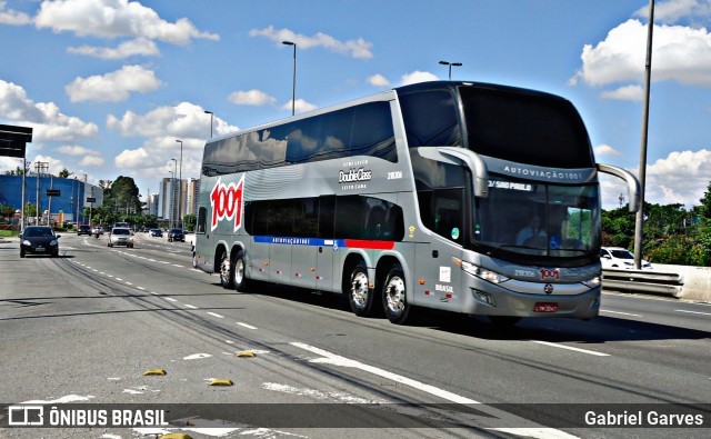 Auto Viação 1001 218306 na cidade de São Paulo, São Paulo, Brasil, por Gabriel Garves. ID da foto: 7004197.