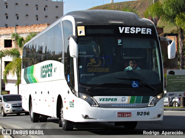 Vesper Transportes 9296 na cidade de Aparecida, São Paulo, Brasil, por Rodrigo  Aparecido. Número da foto: #7005596.