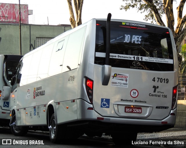 Pêssego Transportes 4 7019 na cidade de São Paulo, São Paulo, Brasil, por Luciano Ferreira da Silva. ID da foto: 7005819.