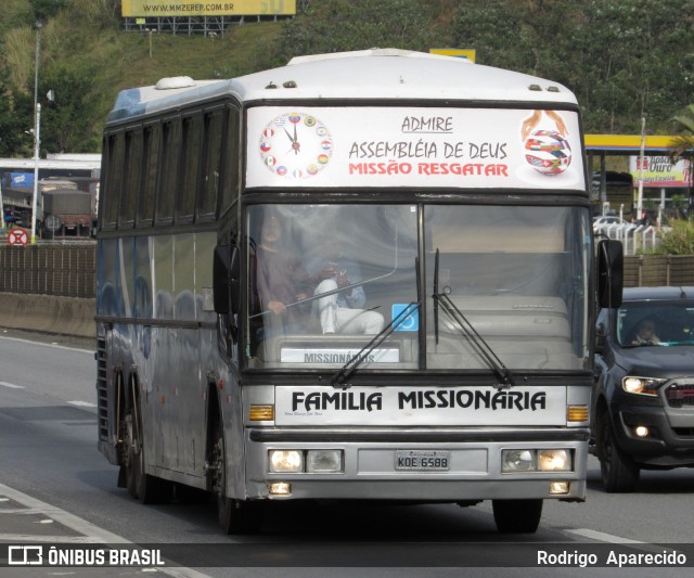 Ônibus Particulares 6588 na cidade de Aparecida, São Paulo, Brasil, por Rodrigo  Aparecido. ID da foto: 7005583.