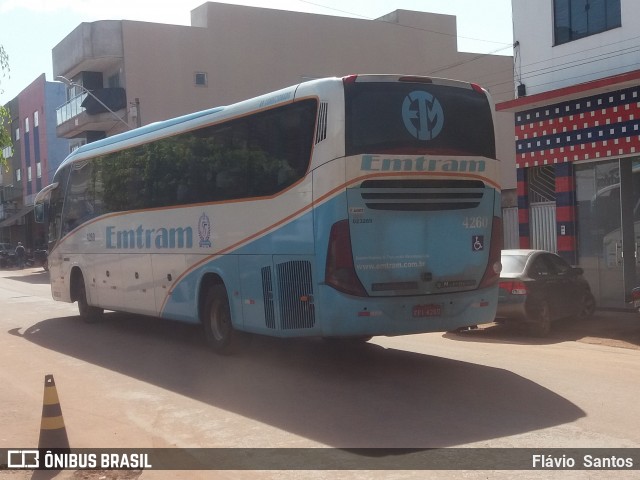 Emtram 4260 na cidade de Barra da Estiva, Bahia, Brasil, por Flávio  Santos. Número da foto: #7005009.