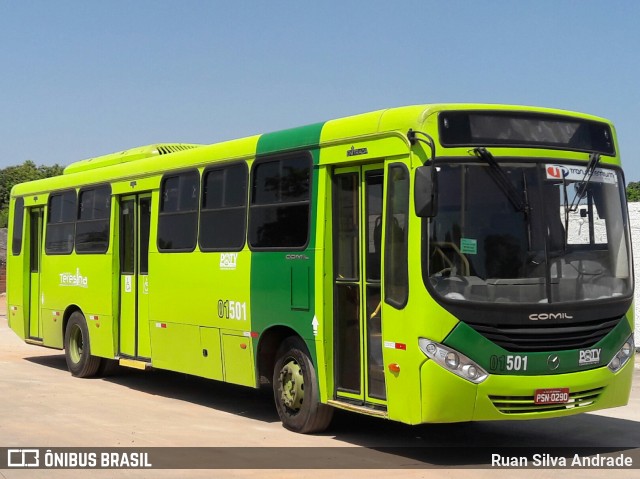 TransPremium 01501 na cidade de Teresina, Piauí, Brasil, por Ruan Silva Andrade. Número da foto: #7005614.
