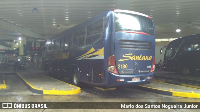 Empresas de Transportes Santana e São Paulo 2180 na cidade de Salvador, Bahia, Brasil, por Mario dos Santos Nogueira Junior. Número da foto: #7003670.