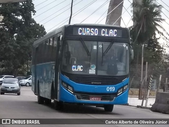 Rosamares Transportes 019 na cidade de Rio de Janeiro, Rio de Janeiro, Brasil, por Carlos Alberto de Oliveira Júnior. ID da foto: 7004721.