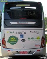 Viação Piracicabana Distrito Federal 116076 na cidade de Brasília, Distrito Federal, Brasil, por Carlos Júnior. Número da foto: #7004780.