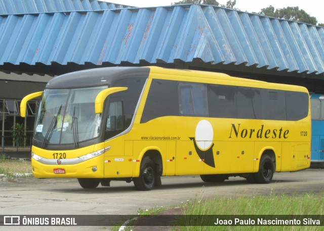 Viação Nordeste 1720 na cidade de Natal, Rio Grande do Norte, Brasil, por Joao Paulo Nascimento Silva. ID da foto: 7008670.