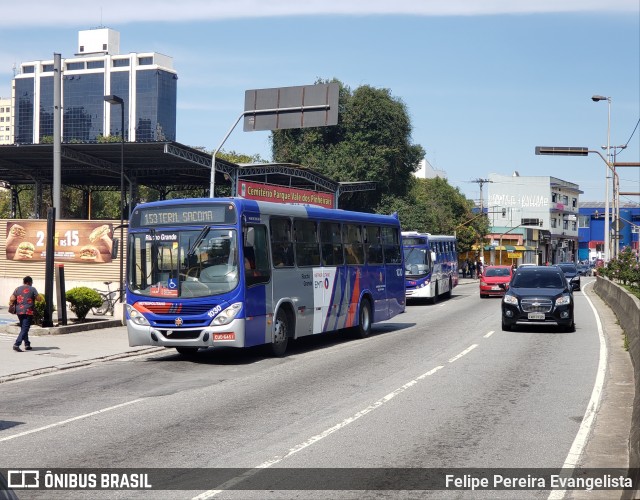 Viação Riacho Grande 1030 na cidade de São Bernardo do Campo, São Paulo, Brasil, por Felipe Pereira Evangelista. Número da foto: #7007266.
