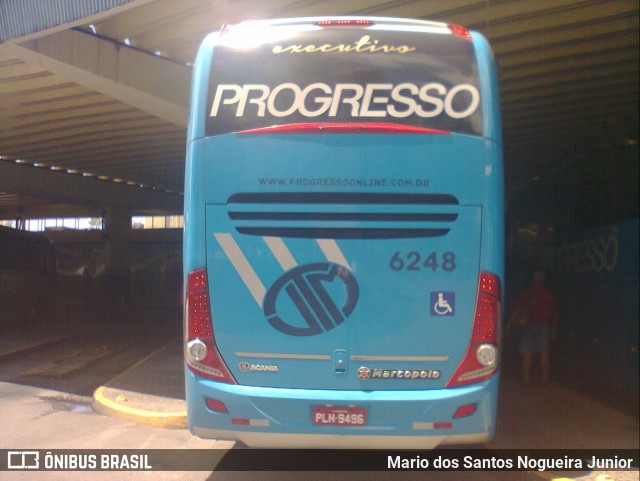 Auto Viação Progresso 6248 na cidade de Salvador, Bahia, Brasil, por Mario dos Santos Nogueira Junior. Número da foto: #7008480.