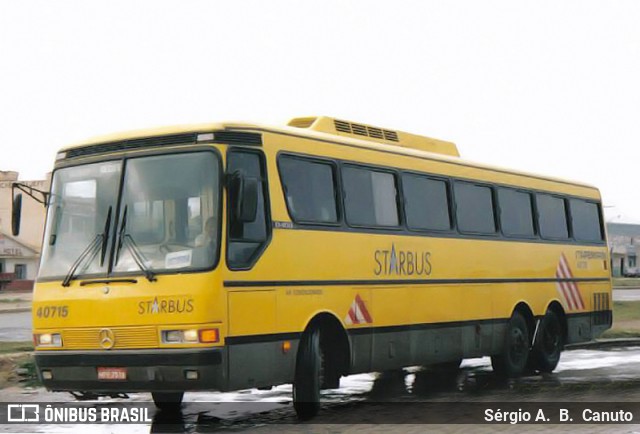 Viação Itapemirim 40715 na cidade de Vitória da Conquista, Bahia, Brasil, por Sérgio A.  B.  Canuto. Número da foto: #7009900.