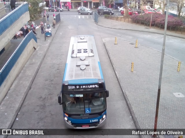 Transcooper > Norte Buss 2 6492 na cidade de São Paulo, São Paulo, Brasil, por Rafael Lopes de Oliveira. ID da foto: 7008302.