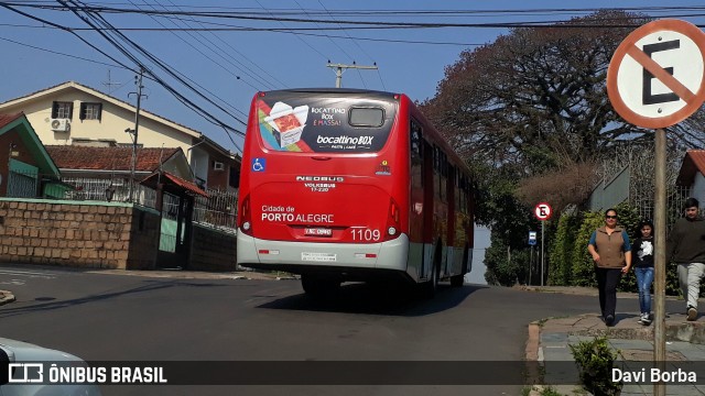 Trevo Transportes Coletivos 1109 na cidade de Porto Alegre, Rio Grande do Sul, Brasil, por Davi Borba. ID da foto: 7007180.