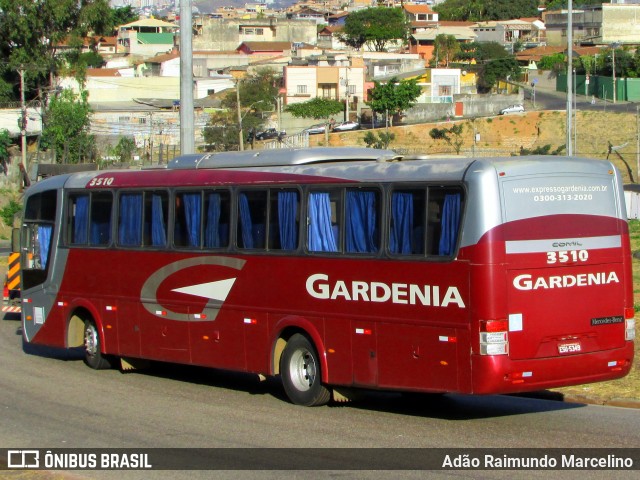 Expresso Gardenia 3510 na cidade de Belo Horizonte, Minas Gerais, Brasil, por Adão Raimundo Marcelino. ID da foto: 7009222.