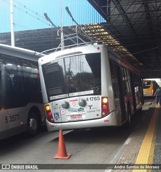 Himalaia Transportes > Ambiental Transportes Urbanos 4 1765 na cidade de São Paulo, São Paulo, Brasil, por Andre Santos de Moraes. ID da foto: 7010768.