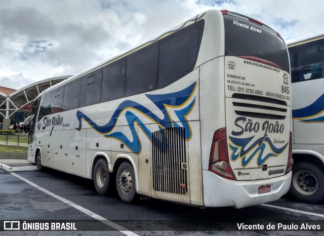São João Turismo 845 na cidade de Aparecida, São Paulo, Brasil, por Vicente de Paulo Alves. Número da foto: #7011164.