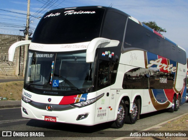 Arte Transportes e Turismo 14000 na cidade de Belo Horizonte, Minas Gerais, Brasil, por Adão Raimundo Marcelino. Número da foto: #7011574.