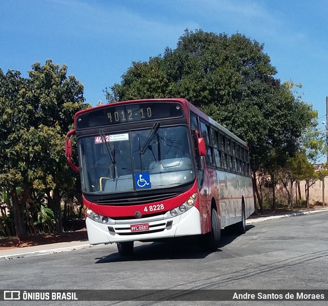 Express Transportes Urbanos Ltda 4 8228 na cidade de São Paulo, São Paulo, Brasil, por Andre Santos de Moraes. ID da foto: 7010729.