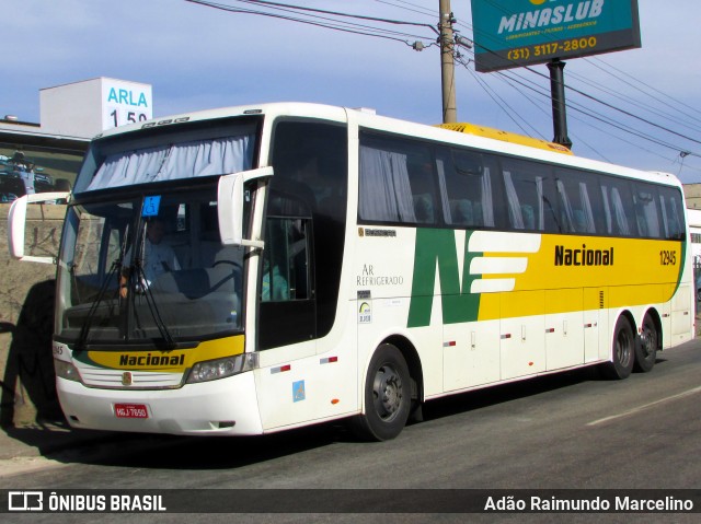 Viação Nacional 12945 na cidade de Belo Horizonte, Minas Gerais, Brasil, por Adão Raimundo Marcelino. ID da foto: 7011786.