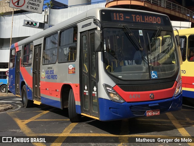 Expresso Itamarati 6474 na cidade de São José do Rio Preto, São Paulo, Brasil, por Matheus  Geyger de Melo. Número da foto: #7010225.