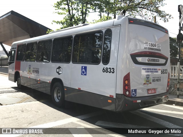 Expresso Itamarati 6833 na cidade de São José do Rio Preto, São Paulo, Brasil, por Matheus  Geyger de Melo. ID da foto: 7010134.