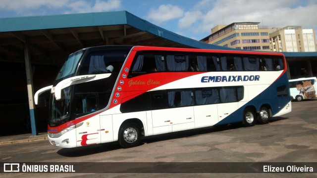 Expresso Embaixador 503 na cidade de Porto Alegre, Rio Grande do Sul, Brasil, por Elizeu Oliveira. Número da foto: #7010840.