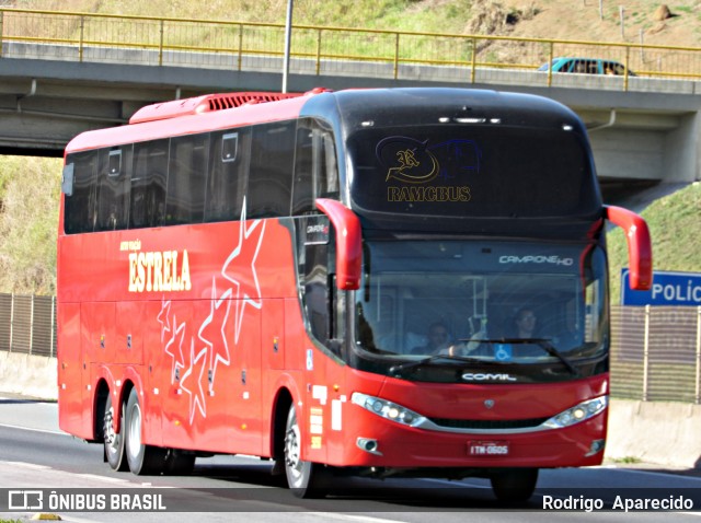 Auto Viação Estrela 5050 na cidade de Aparecida, São Paulo, Brasil, por Rodrigo  Aparecido. Número da foto: #7011678.