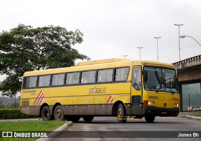 Viação Itapemirim 40333 na cidade de Vitória, Espírito Santo, Brasil, por Jones Bh. ID da foto: 7011452.