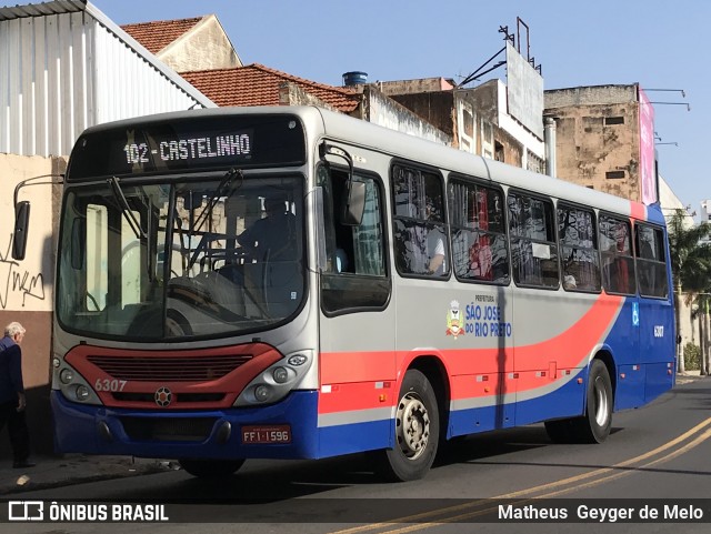 Expresso Itamarati 6307 na cidade de São José do Rio Preto, São Paulo, Brasil, por Matheus  Geyger de Melo. Número da foto: #7010075.