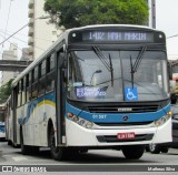 Viação Guaianazes 01 587 na cidade de Santo André, São Paulo, Brasil, por Matheus dos Anjos Silva. Número da foto: #:id.