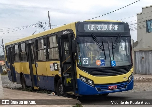 Trancid - Transporte Cidade de Divinópolis 175 na cidade de Divinópolis, Minas Gerais, Brasil, por Vicente de Paulo Alves. Número da foto: #7012947.