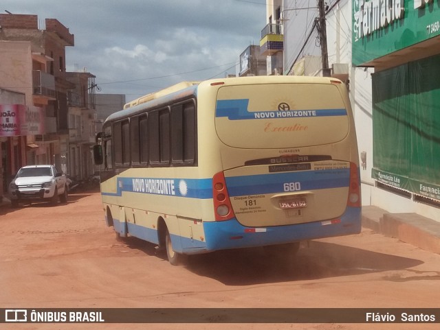 Viação Novo Horizonte 680 na cidade de Barra da Estiva, Bahia, Brasil, por Flávio  Santos. ID da foto: 7013052.