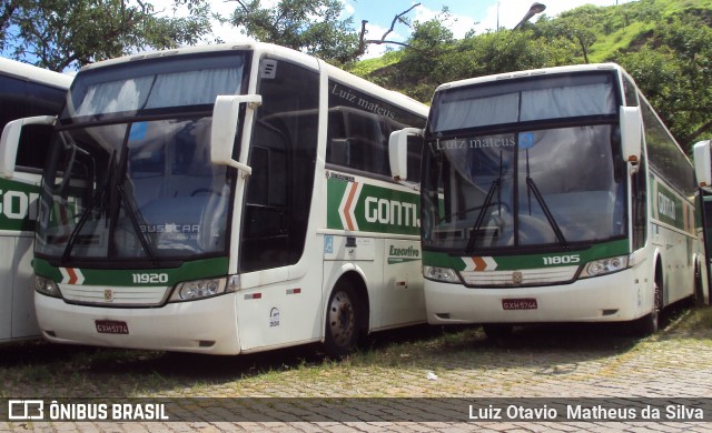 Empresa Gontijo de Transportes 11805 na cidade de Belo Horizonte, Minas Gerais, Brasil, por Luiz Otavio Matheus da Silva. Número da foto: #7013873.