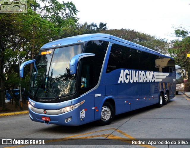 Viação Águia Branca 27460 na cidade de São Paulo, São Paulo, Brasil, por Rudnei Aparecido da Silva. ID da foto: 7014763.