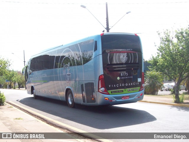 Viação Garcia 8175 na cidade de Apucarana, Paraná, Brasil, por Emanoel Diego.. Número da foto: #7012267.