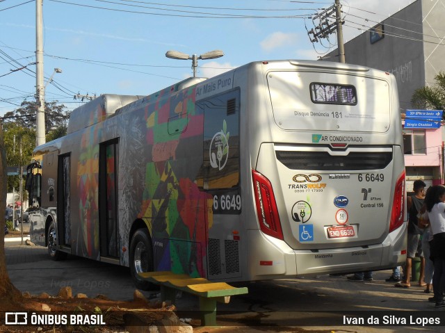 Transwolff Transportes e Turismo 6 6649 na cidade de São Paulo, São Paulo, Brasil, por Ivan da Silva Lopes. Número da foto: #7013311.
