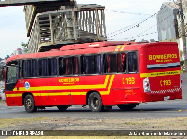 Corpo de Bombeiros 6566 na cidade de Belo Horizonte, Minas Gerais, Brasil, por Adão Raimundo Marcelino. ID da foto: 7014310.