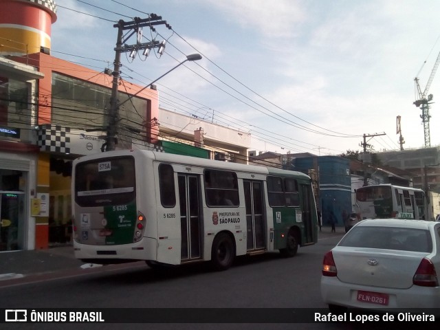 Transunião Transportes 5 6285 na cidade de São Paulo, São Paulo, Brasil, por Rafael Lopes de Oliveira. Número da foto: #7014905.