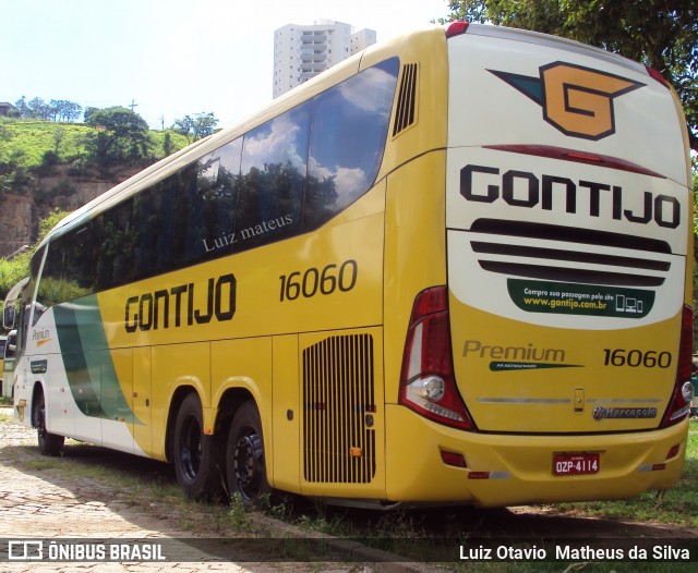 Empresa Gontijo de Transportes 16060 na cidade de Belo Horizonte, Minas Gerais, Brasil, por Luiz Otavio Matheus da Silva. ID da foto: 7013843.