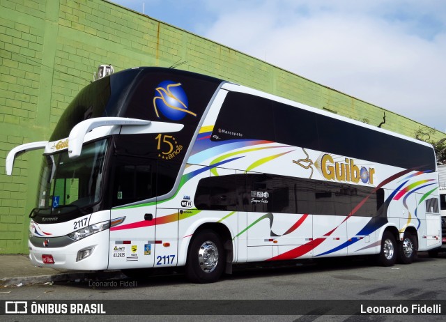 Guibor Turismo 2117 na cidade de São Paulo, São Paulo, Brasil, por Leonardo Fidelli. ID da foto: 7014873.