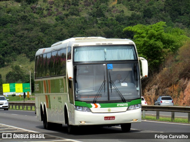 Cia. São Geraldo de Viação 21125 na cidade de Atibaia, São Paulo, Brasil, por Felipe Carvalho. ID da foto: 7012362.