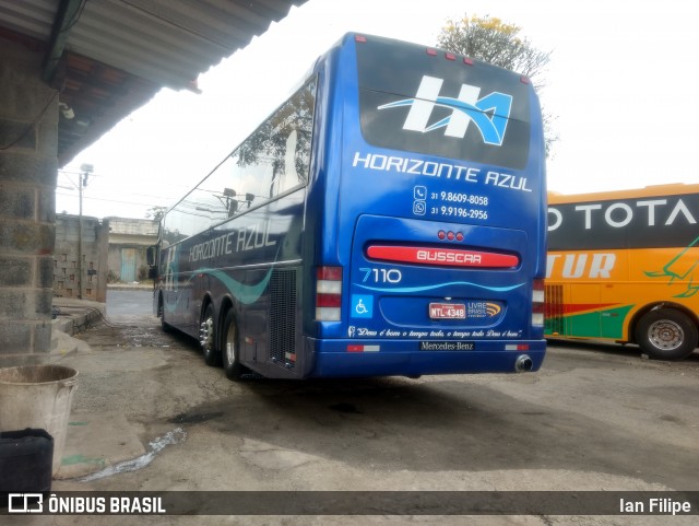 Horizonte Azul 7110 na cidade de Contagem, Minas Gerais, Brasil, por Ian Filipe. ID da foto: 7012651.