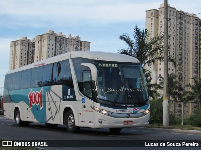 Auto Viação 1001 RJ 108.196 na cidade de Campos dos Goytacazes, Rio de Janeiro, Brasil, por Lucas de Souza Pereira. Número da foto: #7014608.