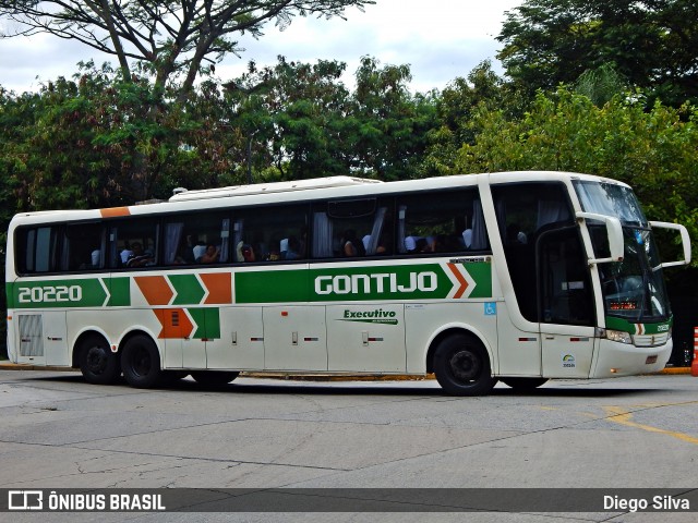 Empresa Gontijo de Transportes 20220 na cidade de São Paulo, São Paulo, Brasil, por Diego Silva. ID da foto: 7013878.