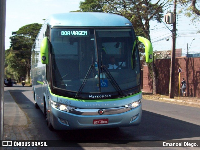 Viação Garcia 8165 na cidade de Apucarana, Paraná, Brasil, por Emanoel Diego.. Número da foto: #7012281.