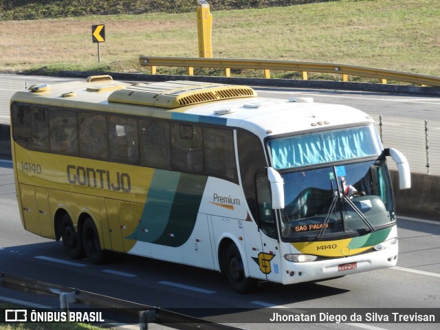 Empresa Gontijo de Transportes 14140 na cidade de Lavrinhas, São Paulo, Brasil, por Jhonatan Diego da Silva Trevisan. ID da foto: 6940475.