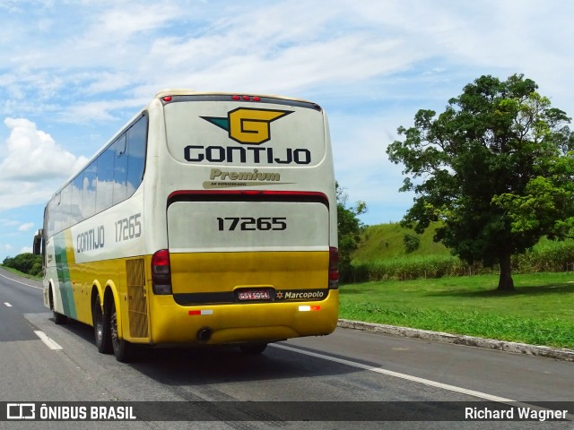 Empresa Gontijo de Transportes 17265 na cidade de Porto Real, Rio de Janeiro, Brasil, por Richard Wagner. ID da foto: 6940433.