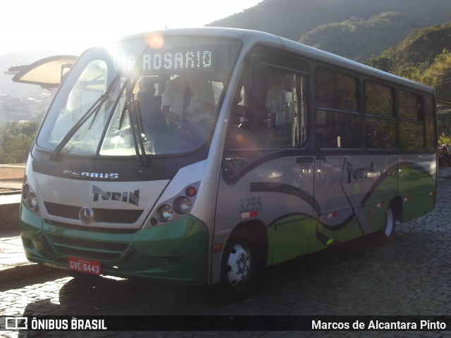 Turin Transportes 3255 na cidade de Ouro Preto, Minas Gerais, Brasil, por Marcos de Alcantara Pinto. Número da foto: #6939706.