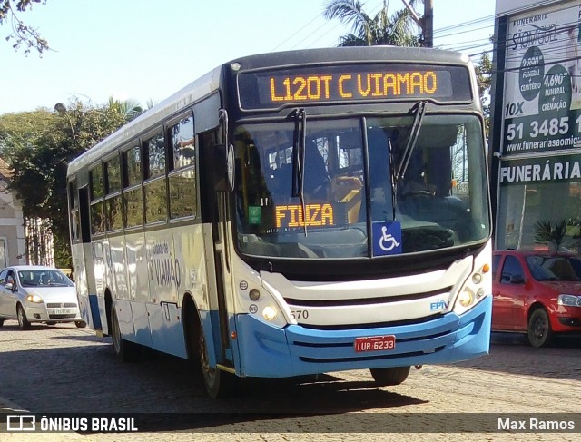 Empresa de Transporte Coletivo Viamão 570 na cidade de Viamão, Rio Grande do Sul, Brasil, por Max Ramos. Número da foto: #6939668.