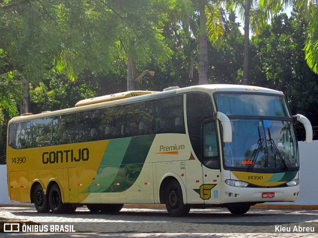 Empresa Gontijo de Transportes 14390 na cidade de Fortaleza, Ceará, Brasil, por Kieu Abreu. ID da foto: 6939851.